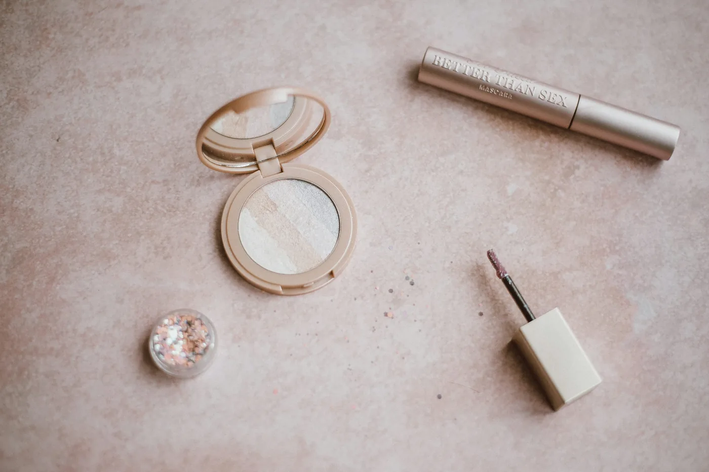Illustrative foundation and makeup reference, not Jenn's inventory